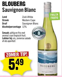 Dirck 3 Blouberg Sauvignon Blanc aanbieding