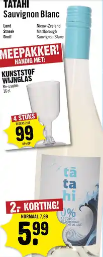 Dirck 3 Tatahi Sauvignon Blanc aanbieding