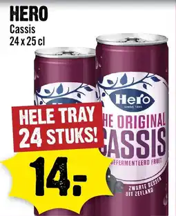 Dirck 3 Hero Cassis aanbieding