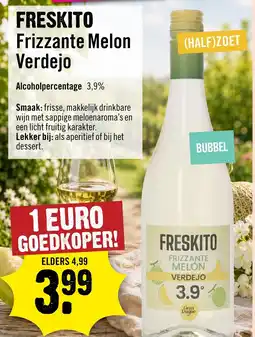 Dirck 3 Freskito Frizzante Melon Verdejo aanbieding