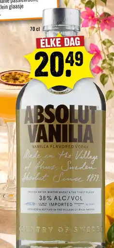 Dirck 3 Absolut Vanilla aanbieding