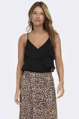 Wehkamp ONLY top zwart aanbieding
