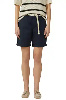 Wehkamp s.Oliver regularwaist chino short donkerblauw aanbieding