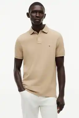 Wehkamp Tommy Hilfiger regular polo lichtkaki aanbieding