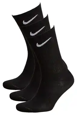 Wehkamp Nike sportsokken Everyday Lightweight - zwart (set van 3) aanbieding