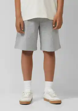 Wehkamp s.Oliver regularwaist sweatshort lichtgrijs aanbieding