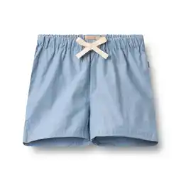 Wehkamp Wheat regularwaist casual short lichtblauw aanbieding
