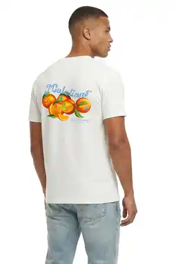 Wehkamp Malelions regular T-shirt met backprint ecru aanbieding