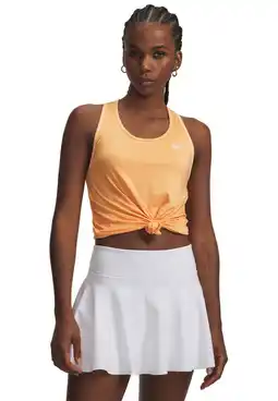 Wehkamp Under Armour Tech Knockout sporttop lichtoranje aanbieding