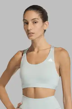 Wehkamp adidas Performance sport-bh medium support Optimé- mintgroen aanbieding