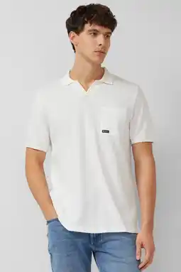 Wehkamp s.Oliver regular polo wit aanbieding