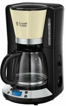 Bol.com Russell Hobbs 24033-56 Colours Plus+ Koffiezetapparaat met glazen kan - Creme aanbieding