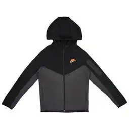 Foot Locker Nike Tech Fleece Hoodies Kinder - Zwart - Maat 128 - 137 CM - Poly Fleece aanbieding