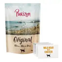 Zooplus Purizon Original wild zwijn met kip - graanvrij - Nieuw Receptuur: 2 kg aanbieding