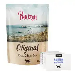 Zooplus Purizon Kitten Zalm met Kip - graanvrij - Nieuw Receptuur: 2 kg aanbieding