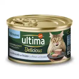 Zooplus 36 x 85 g + 12 x 85 g gratis! Ultima Sterilized natvoer voor katten 48 x 85 g - Zeevis aanbieding