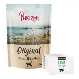 Zooplus Purizon Cat Sterilised Lam en Vis - Nieuw Receptuur: 2 kg aanbieding