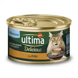 Zooplus 36 x 85 g + 12 x 85 g gratis! Ultima Sterilized natvoer voor katten 48 x 85 g - Kip aanbieding