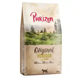 Zooplus Purizon Original Venison met vis - graanvrij - 6,5 kg Nieuw Recept aanbieding
