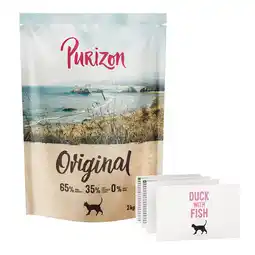 Zooplus Purizon Original eend met vis - graanvrij - Nieuw Recept 2 kg aanbieding