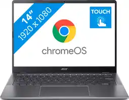 Coolblue Acer Chromebook Plus 514 CB514-6HT-32PZ aanbieding