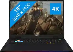 Coolblue MSI Raider 18 Max HX A2WI-1051NL aanbieding