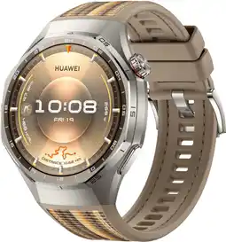 Coolblue Huawei Watch GT 6 Pro 46 mm Zilver/Bruin aanbieding