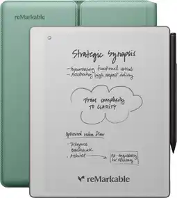 Coolblue reMarkable Paper Pure met Sleeve Groen aanbieding