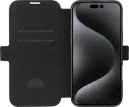 Coolblue BlueBuilt Apple iPhone 16 Pro Max Book Case Leer Zwart aanbieding