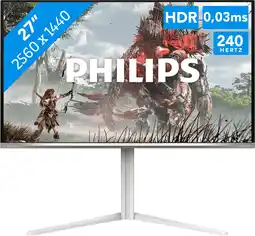 Coolblue Philips Evnia 27M2N6501L/00 QD-OLED aanbieding