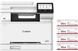 Coolblue Canon i-SENSYS MF667 CDW + 1 set extra XL toners aanbieding
