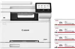 Coolblue Canon i-SENSYS MF667 CDW + 1 set extra toners aanbieding