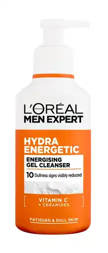 De Online Drogist L'Oréal Paris Men Expert Hydra Energetic Energising Gel Cleanser aanbieding