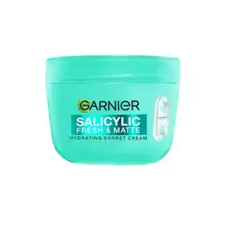 De Online Drogist Garnier Salicylic Fresh & Matte Hydrating Sorbet Cream aanbieding