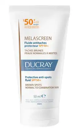 De Online Drogist Ducray Melascreen Fluide SPF50+ aanbieding