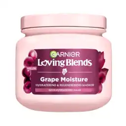 De Online Drogist Garnier Loving Blends Grape Moisture Haarmasker aanbieding