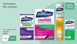 De Online Drogist Davitamon Vitamine D 50+ Tabletten aanbieding