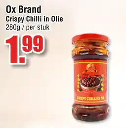 Ter Huurne Holland Markt Ox Brand Crispy Chilli in Olie aanbieding