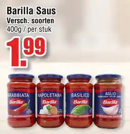 Ter Huurne Holland Markt Barilla Saus aanbieding