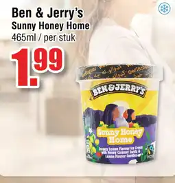 Ter Huurne Holland Markt Ben & Jerry's Sunny Honey Home aanbieding