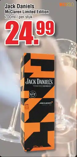 Ter Huurne Holland Markt Jack Daniels McClaren Limited Edition aanbieding