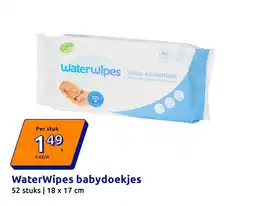 Action WaterWipes babydoekjes aanbieding