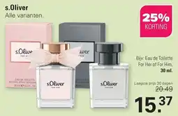 De Online Drogist s.Oliver Alle varianten. aanbieding