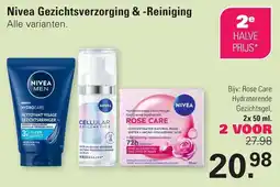De Online Drogist Nivea Gezichtsverzorging & -Reiniging aanbieding