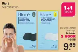 De Online Drogist Biore ultra strength pore strips aanbieding