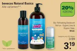 De Online Drogist benecos Natural Basics aanbieding