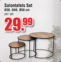 Ter Huurne Holland Markt Salontafels Set aanbieding