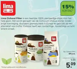 De Online Drogist Lima Cichorei Filter aanbieding
