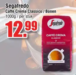 Ter Huurne Holland Markt Segafredo Caffè Crema Classico / Bonen aanbieding