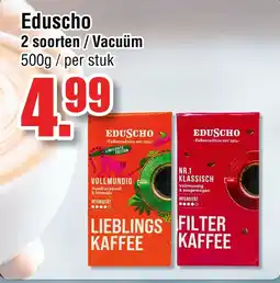 Ter Huurne Holland Markt Eduscho filter kaffee aanbieding